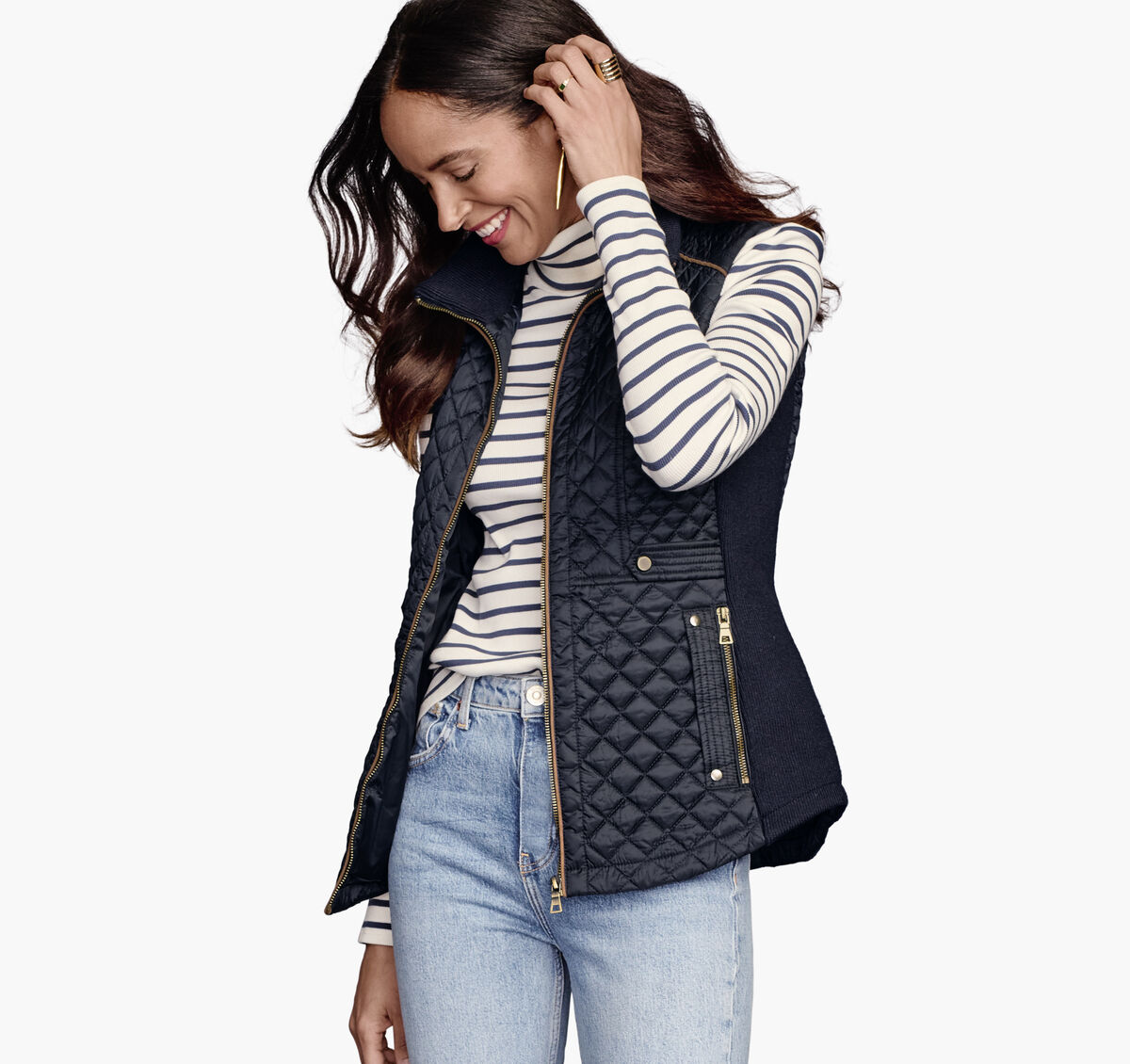 Quilted Vest image number null