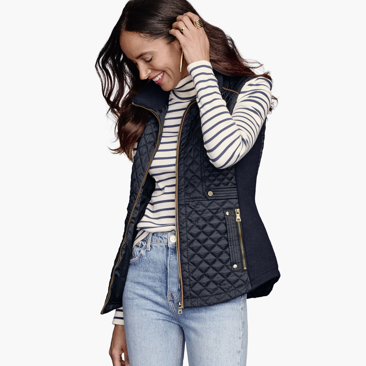 Quilted Vest image number null