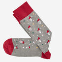 Pima Cotton Holiday-Themed Socks image number null