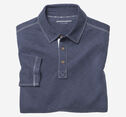 Vintage Slub Long-Sleeve Polo image number null