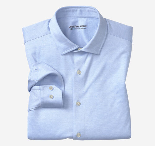 XC Flex&reg; Ascend Long-Sleeve Shirt - Light Blue Birdseye