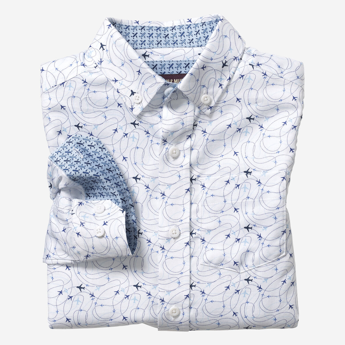 Boys Long-Sleeve Print Shirt image number null
