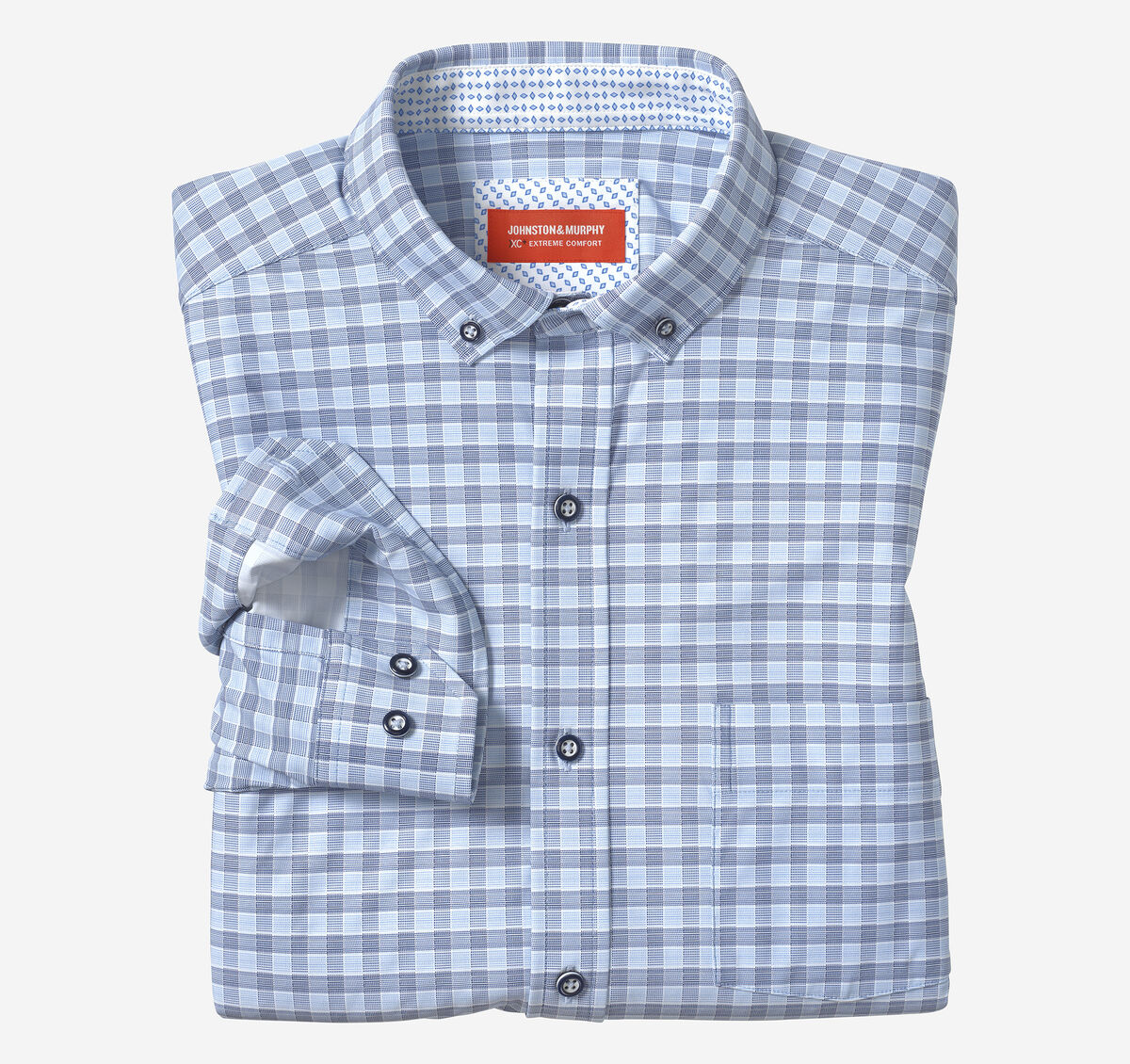 XC+&trade; Motion Long-Sleeve Sport Knit Shirt image number null