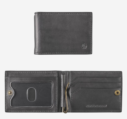 Rhodes Snap Bill Till - Black Full Grain