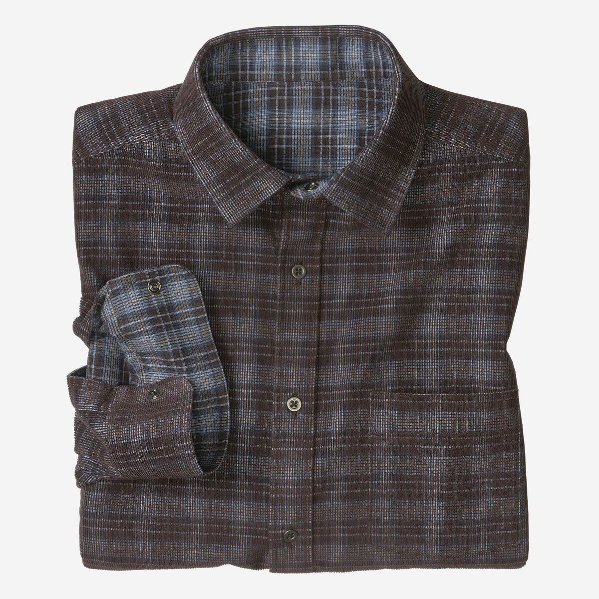 Reversible Corduroy Shirt image number null