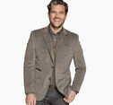 Plush Bibbed Blazer image number null
