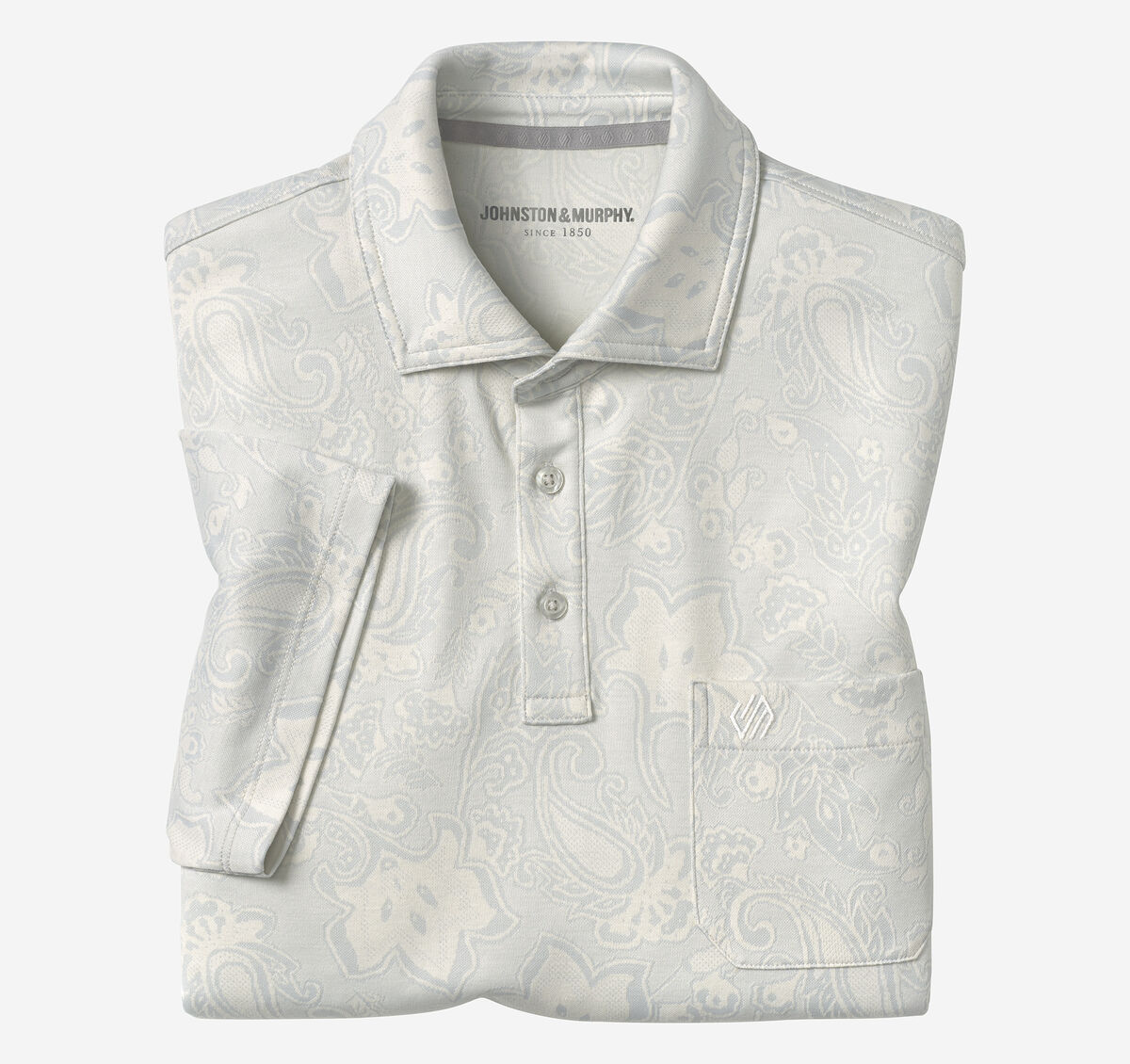 Evans Jacquard Polo image number null
