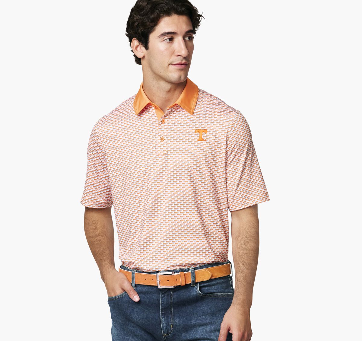 Collegiate XC+&trade; State Print Polo image number null