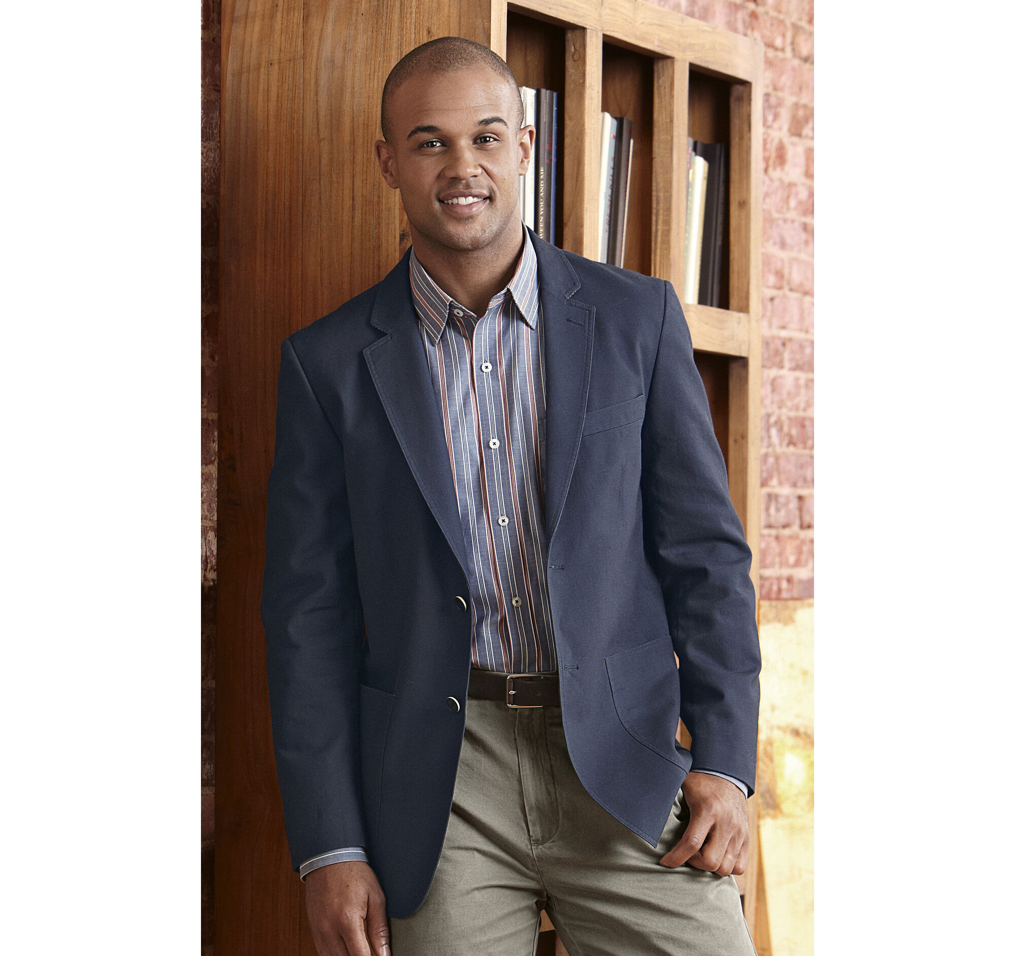 GarmentWashed Blazer Johnston & Murphy