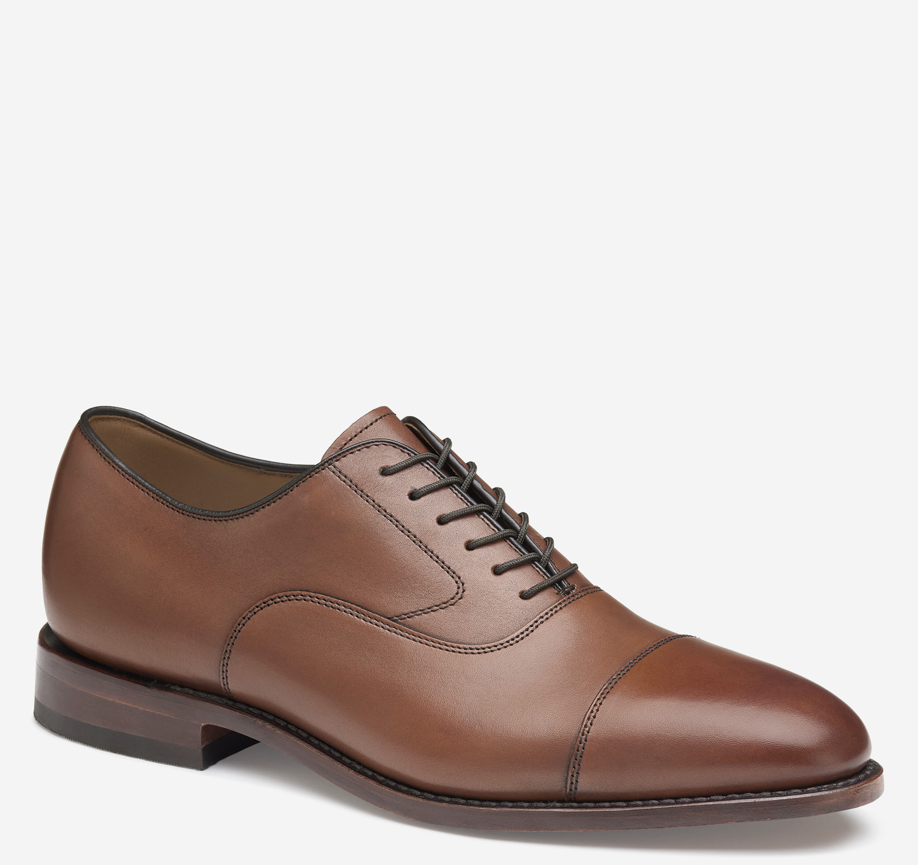 Johnston & Murphy Melton Cap Toe - Tan 13