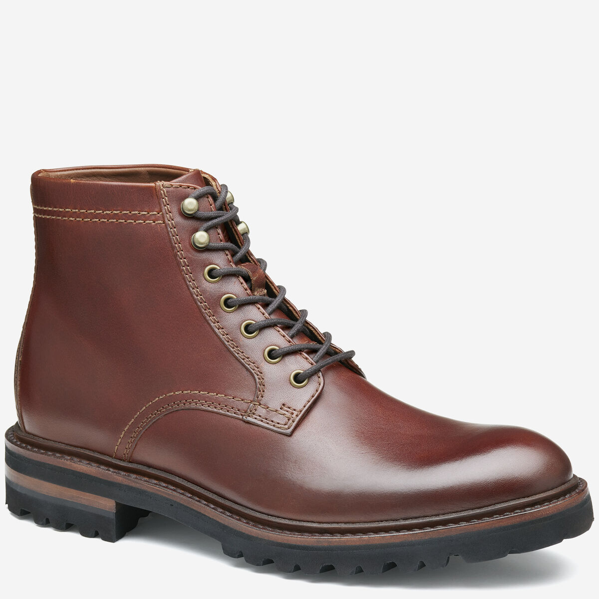 Dudley Lug Plain Toe Boot image number null