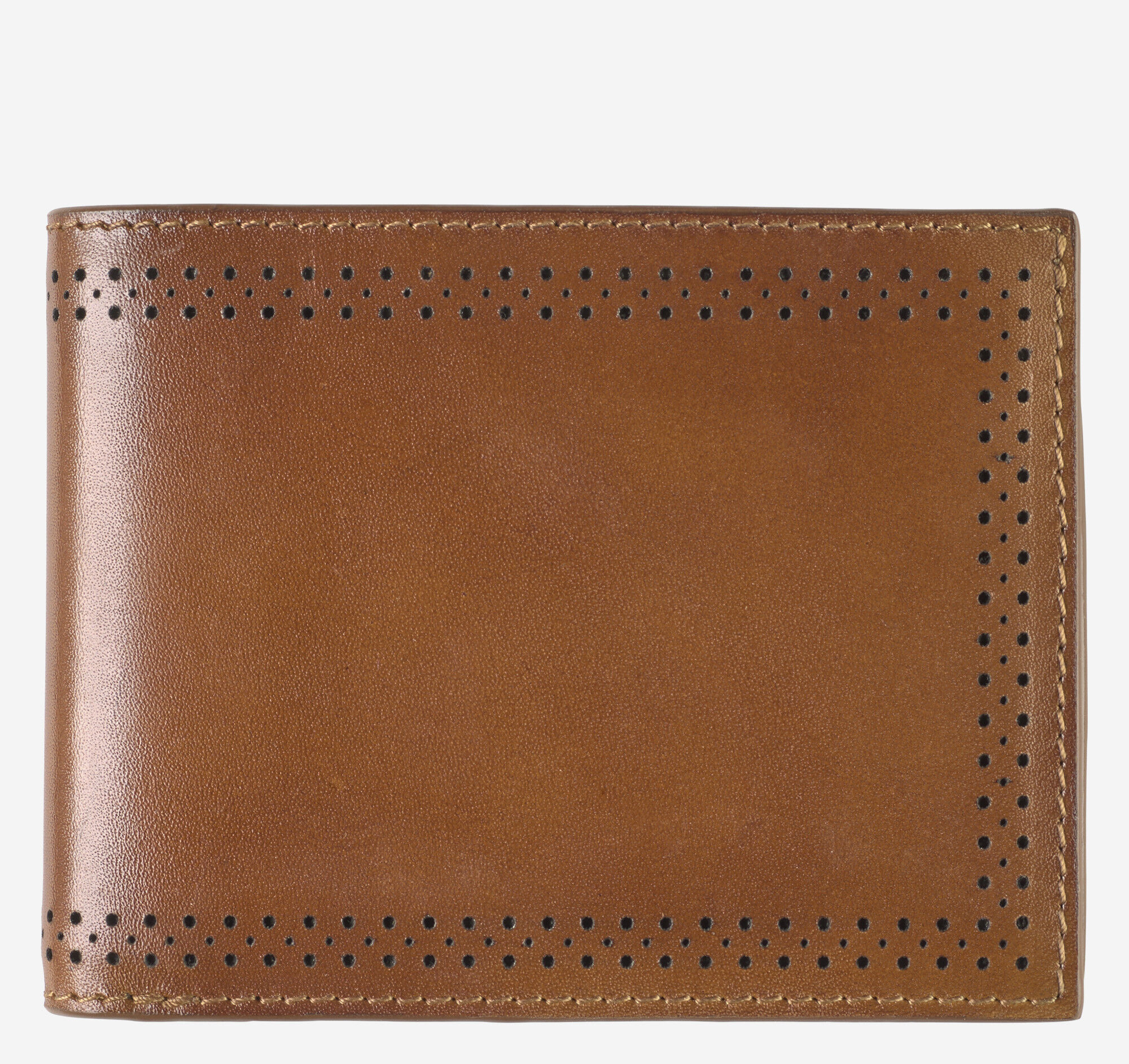 Men's Hudson Perforated Billfold | Johnston & Murphy
