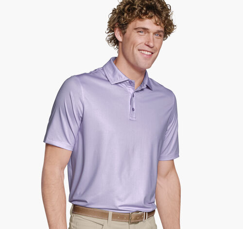 XC+&trade; Ace Performance Polo - Violet/White Gingham