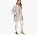 Snakeskin-Pattern Cardigan image number null