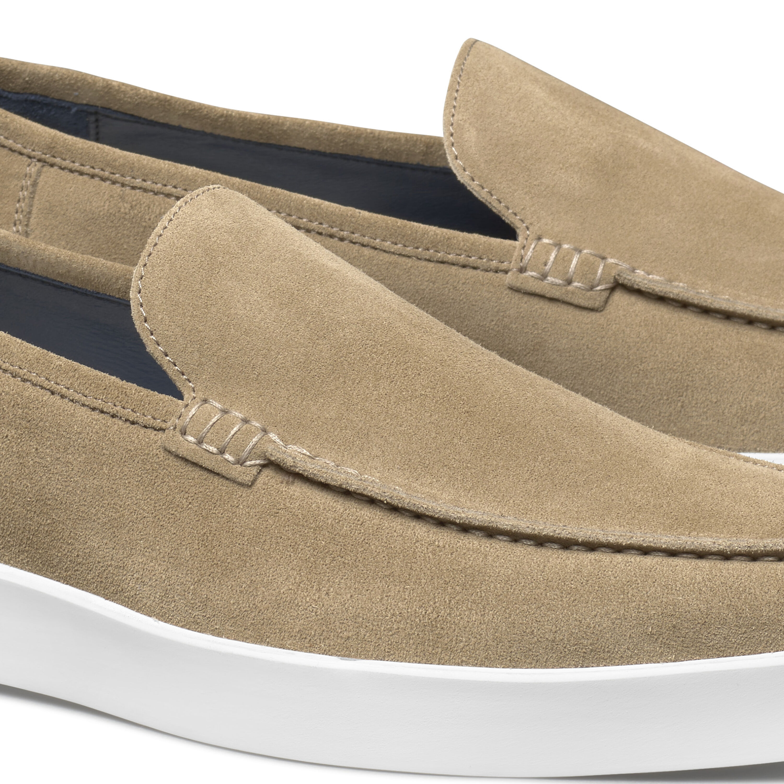 Johnston & Murphy Bolivar Venetian Suede Shoe Johnston & Murphy Bolivar Venetian Suede Loafers | Saks  main image 3