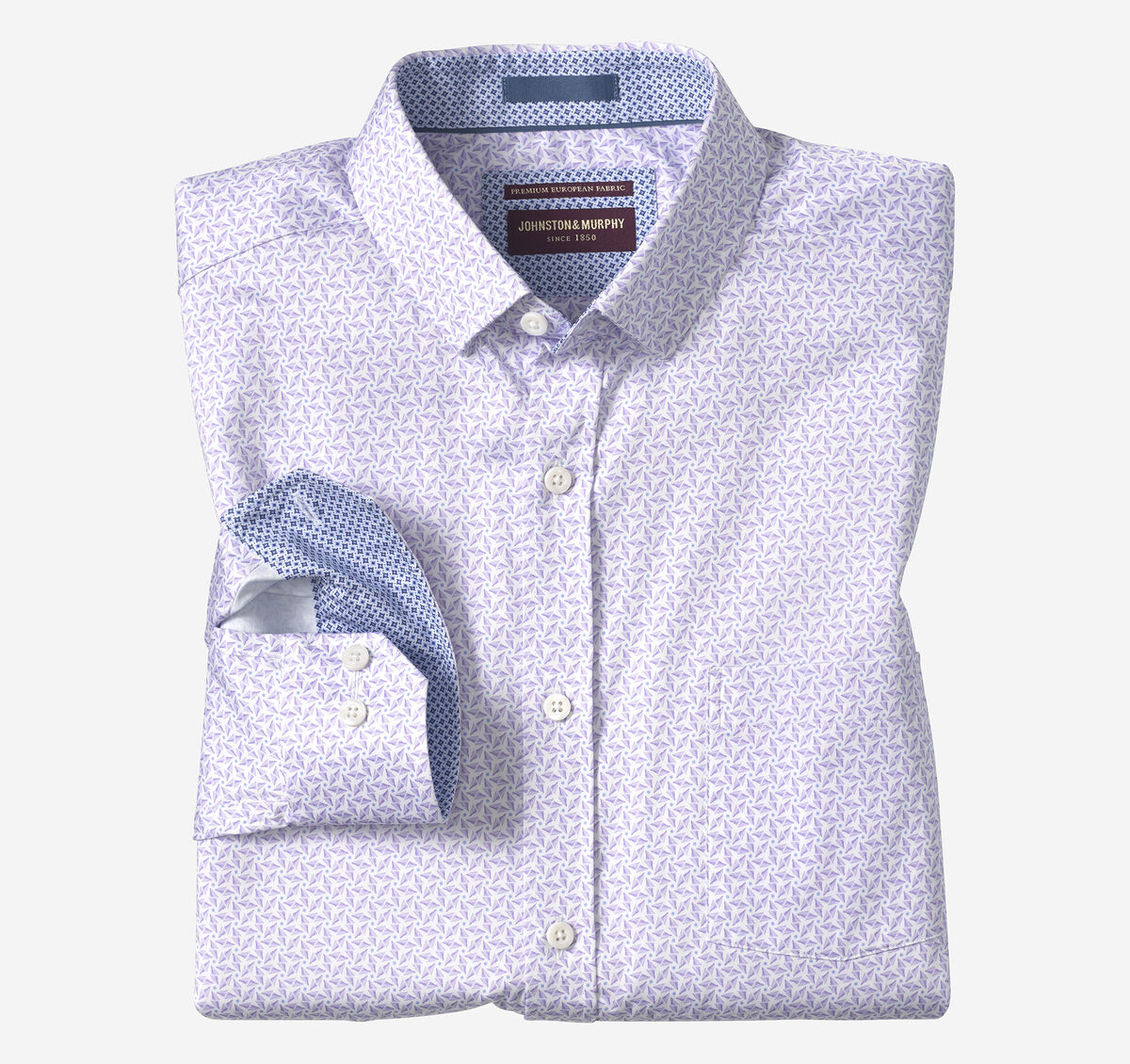 Logan Printed Long-Sleeve Shirt image number null