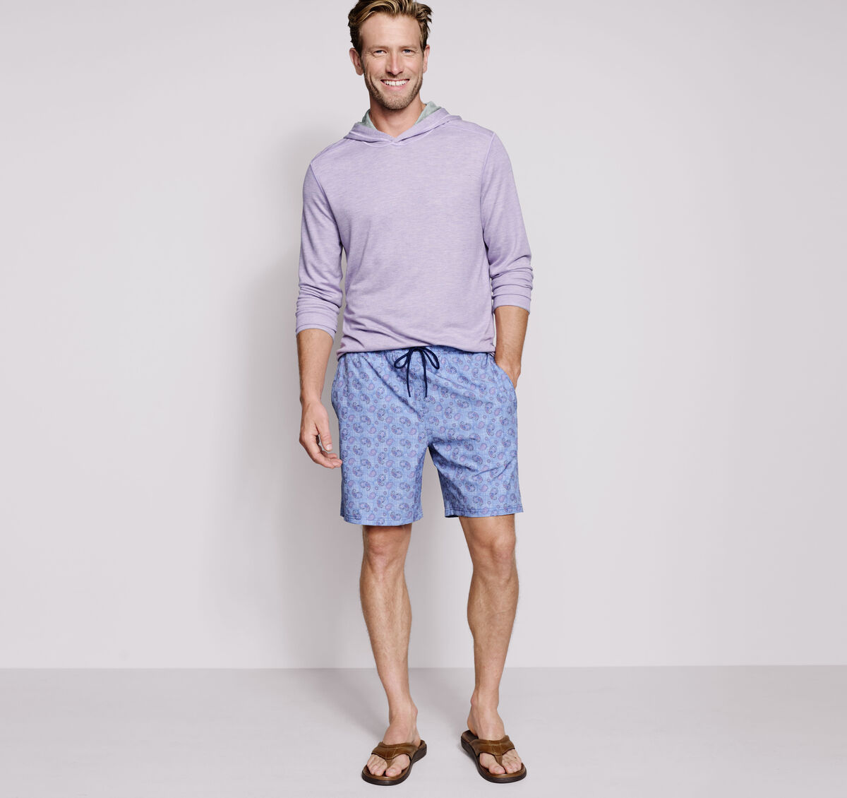 Reversible Knit Hoodie image number null