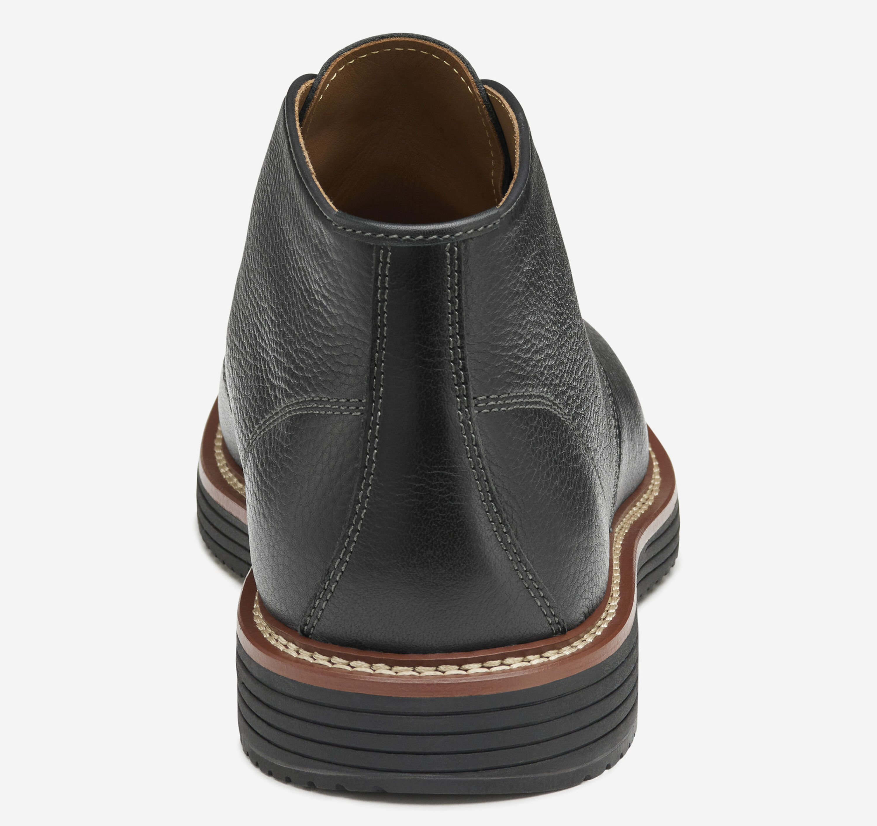 Johnston & Murphy Upton Chukka Mahogany Leather Boots Mens Size 10 M NEW Johnston & Murphy Upton Chukka Boot (Men) - Tan Full Grain  main image 4