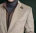 Plush Bibbed Blazer image number null