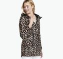 Animal-Print Soft Shell Jacket image number null