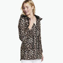 Animal-Print Soft Shell Jacket image number null