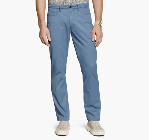 Five-Pocket Pants - Blue