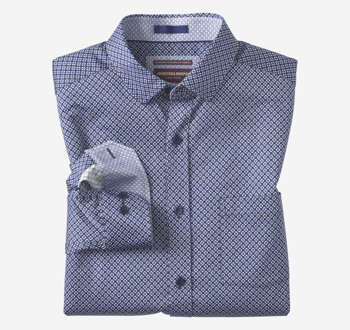 Logan Printed Long-Sleeve Shirt image number null