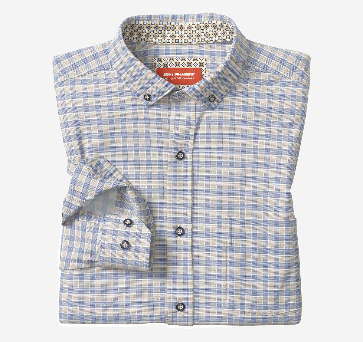 XC+&trade; Motion Long-Sleeve Sport Knit Shirt image number null