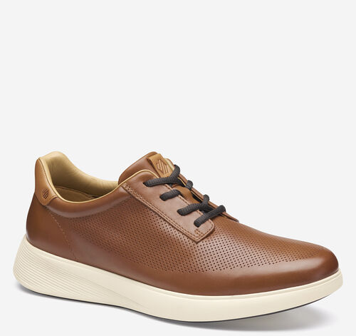 Ackerson Perfed Plain Toe - Tan Full-Grain Leather