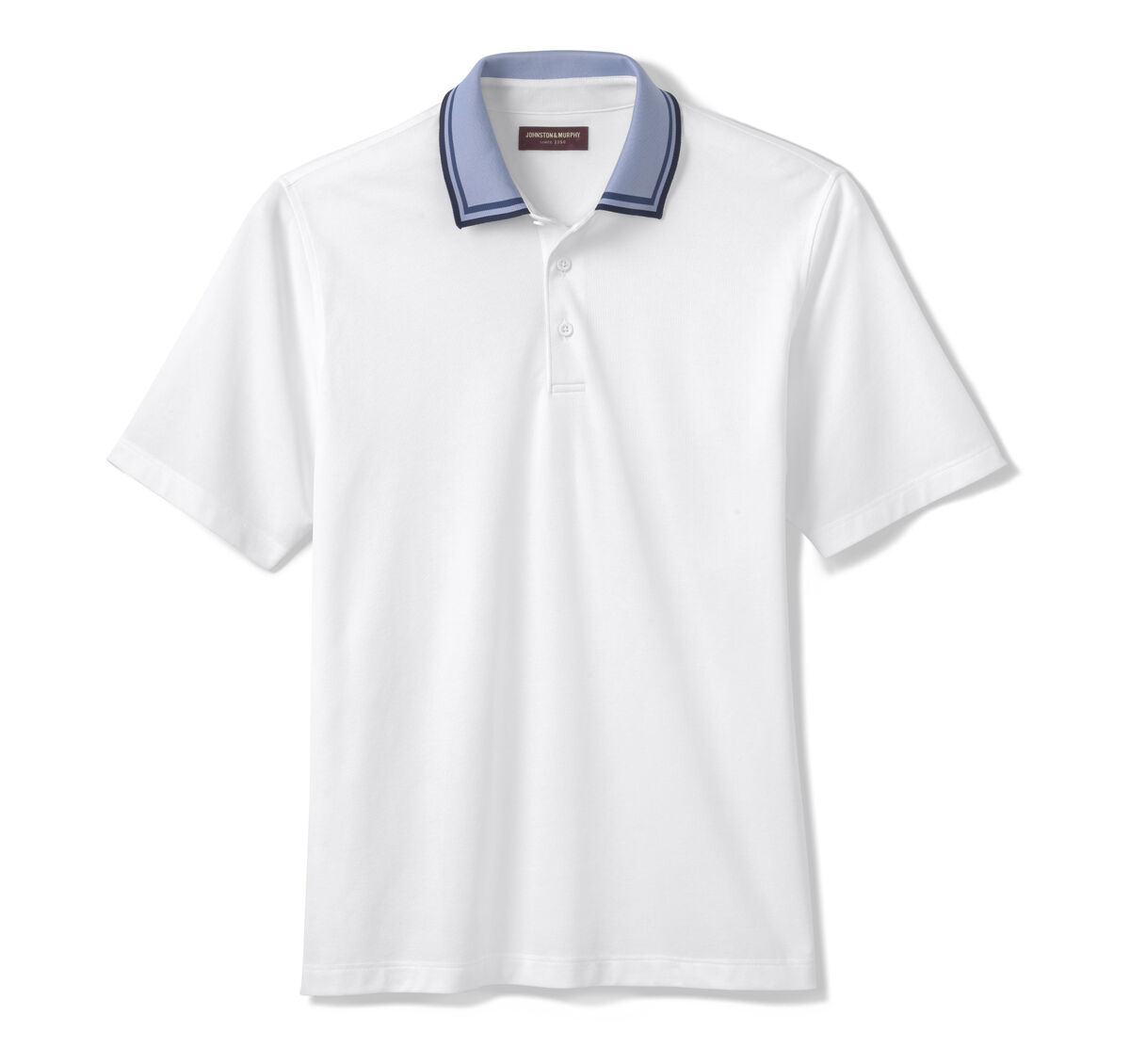 Tipped-Collar Polo image number null