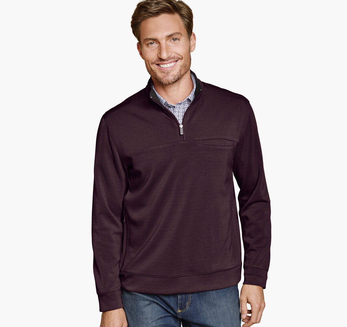Essential Quarter-Zip image number null