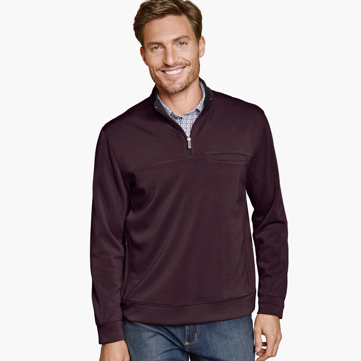 Essential Quarter-Zip image number null