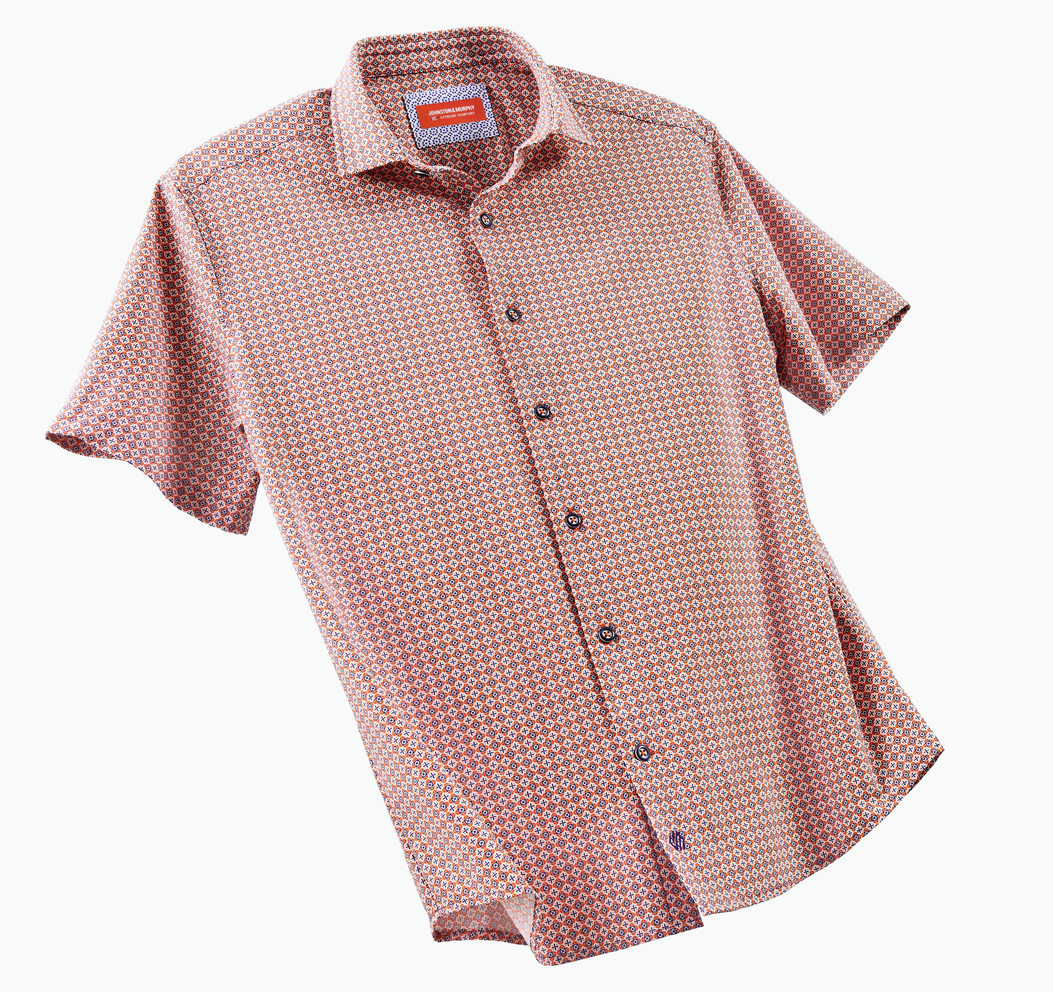 XC+™ Motion Short-Sleeve Print Knit Shirt