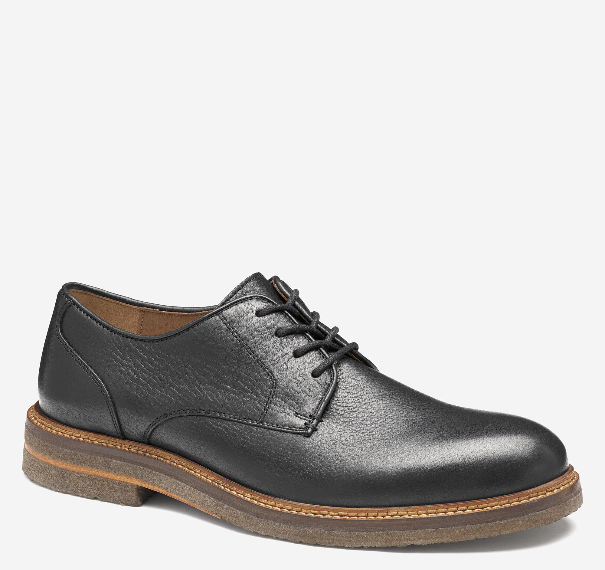 (取寄) ジョンストン&マーフィー メンズ カルダー プレーン トゥ Johnston & Murphy men Calder Plain Toe Black Full Grain Men's Calder Plain Toe in Black Full Grain Leather | Johnston & Murphy