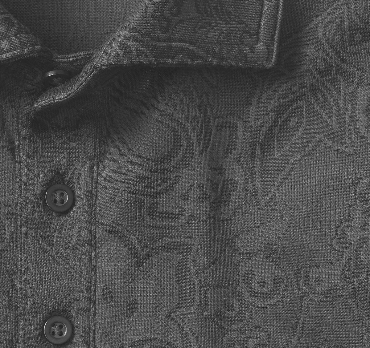 Evans Jacquard Polo image number null