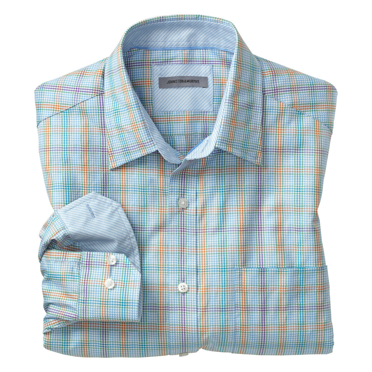Tailored Fit Convertible-Cuff Shirt image number null