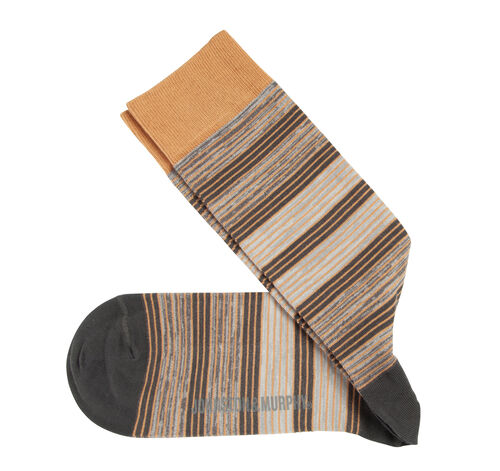 Novelty Socks - Tan Multi Gradient
