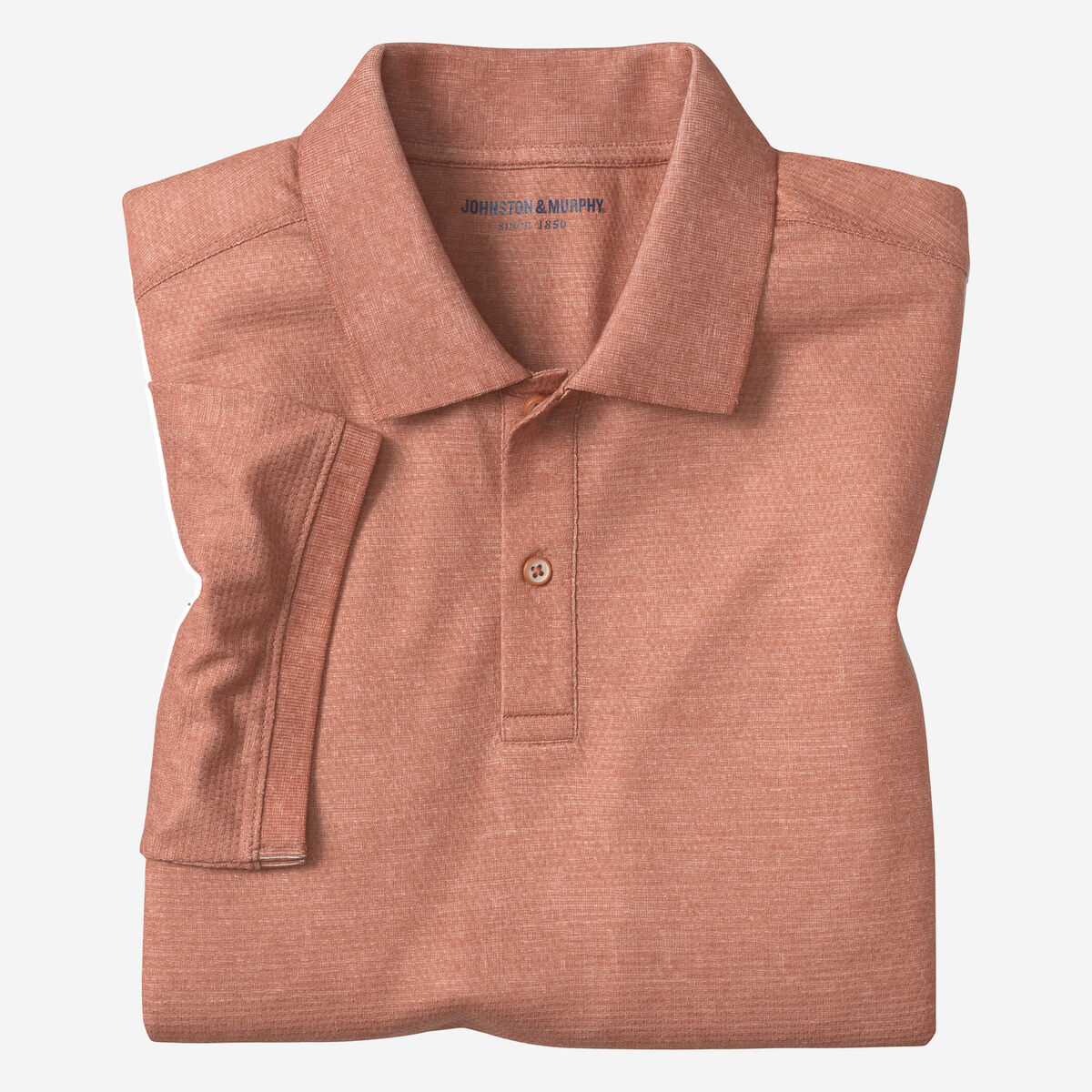 Textured Print Polo image number null