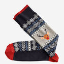 Pima Cotton Holiday-Themed Socks image number null