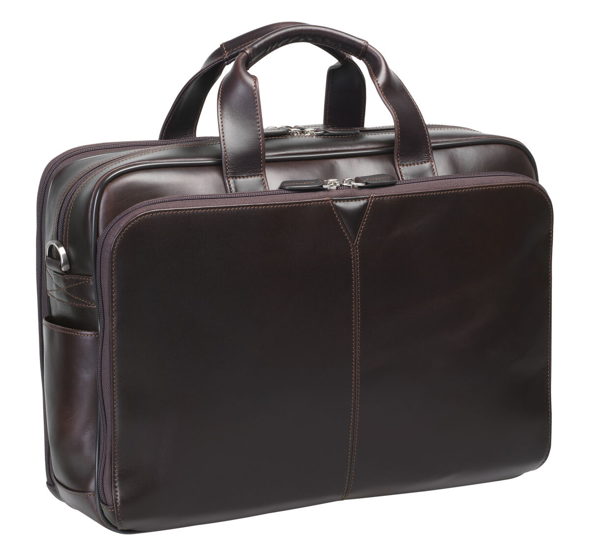 Double-Zip Briefcase image number null