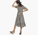 Geo Print Dress image number null
