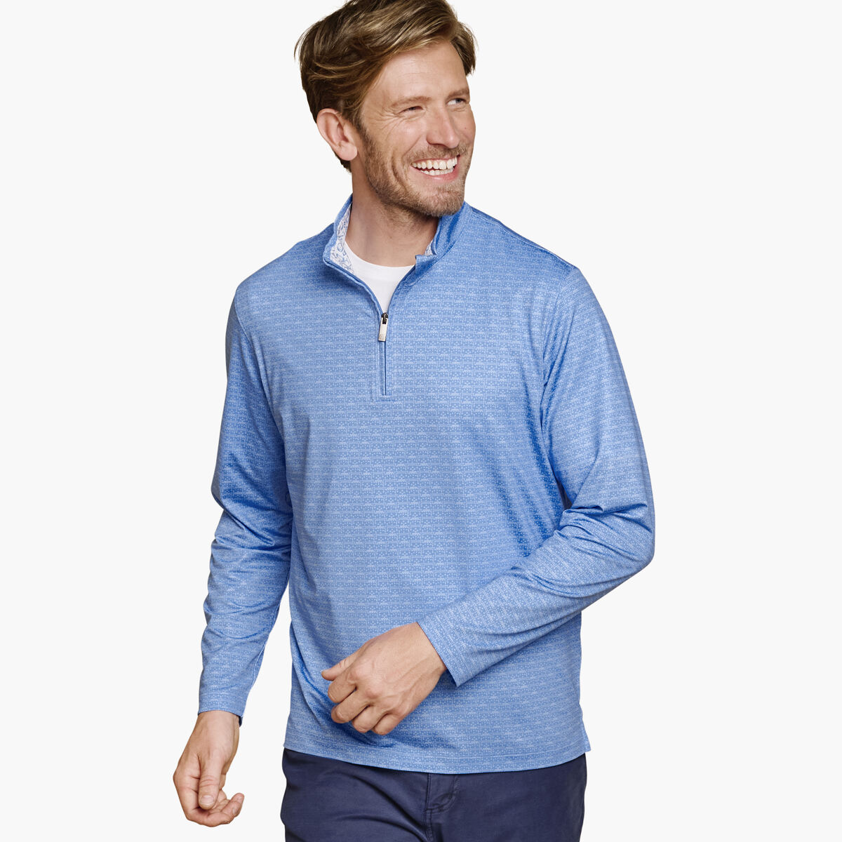 Game Day XC4® Plays Print Quarter-Zip image number null