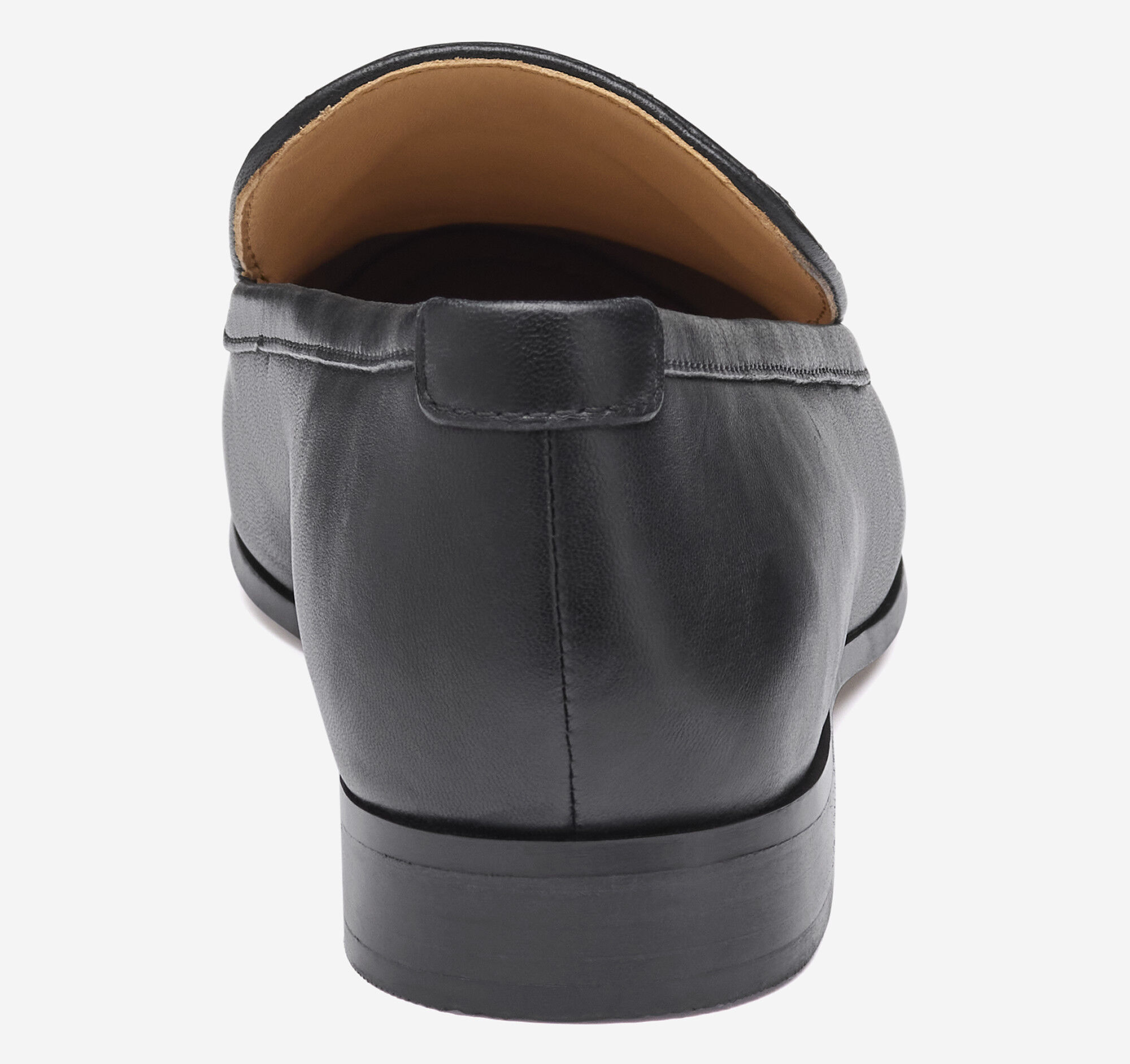 Women's Ali Woven Loafer in Black Glove Leather | Johnston & Murphy