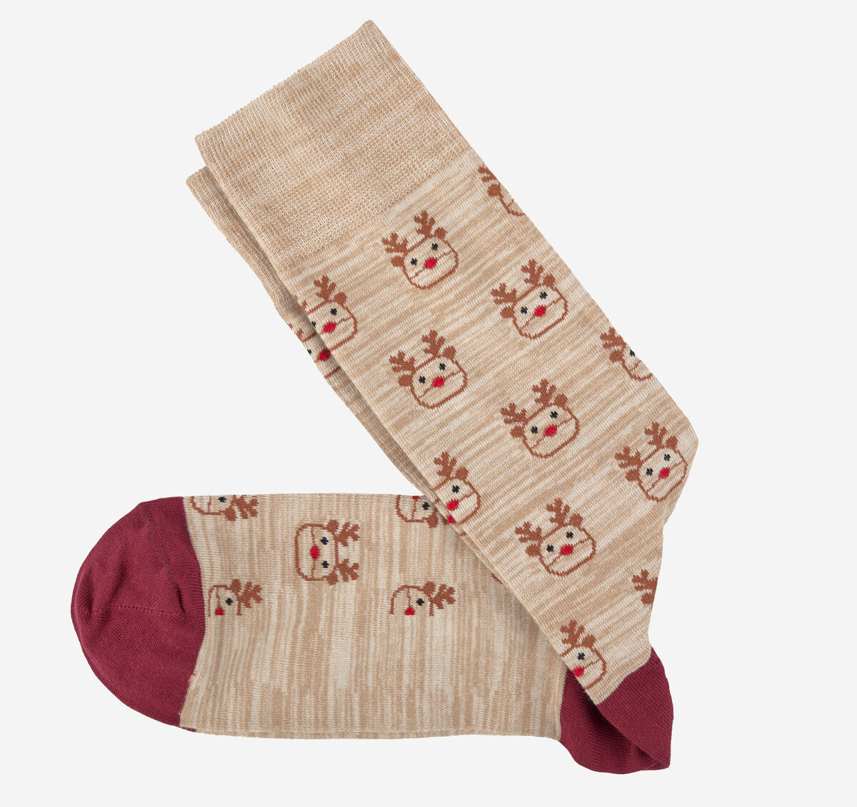 Pima Cotton Holiday-Themed Socks image number null