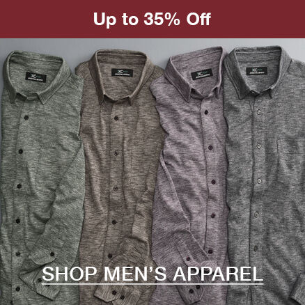 Shop Men's Apparel on Sale