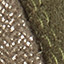 Olive Suede/Italian Metallic Kid Suede