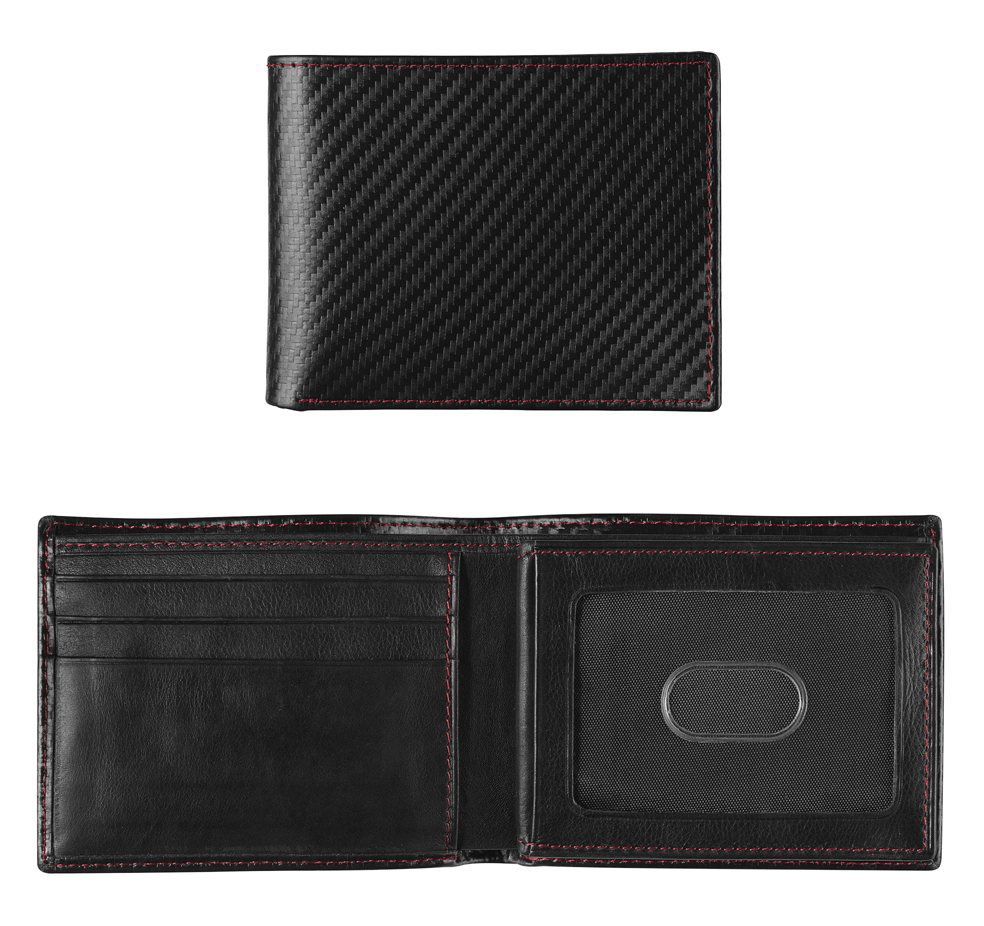 Johnston & Murphy Nylon Flip Billfold Wallet