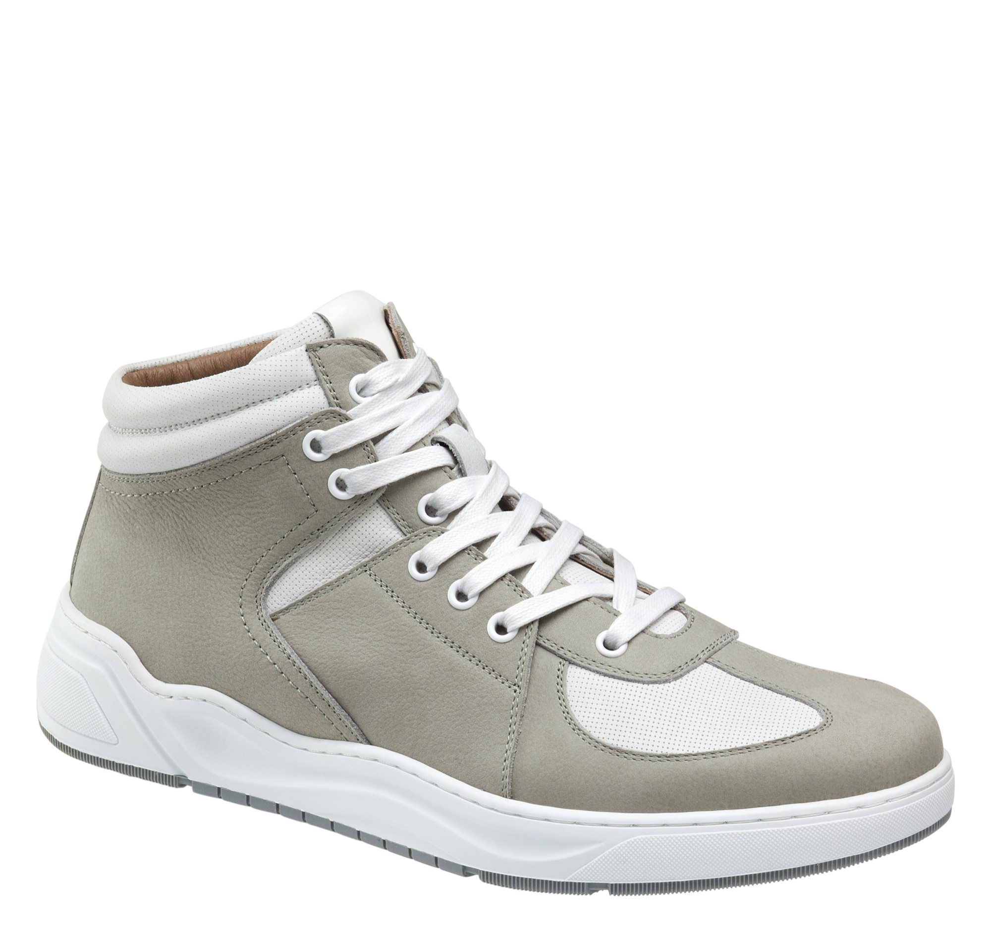 Johnston & Murphy Men's Gleason High Top - Gray Nubuck
