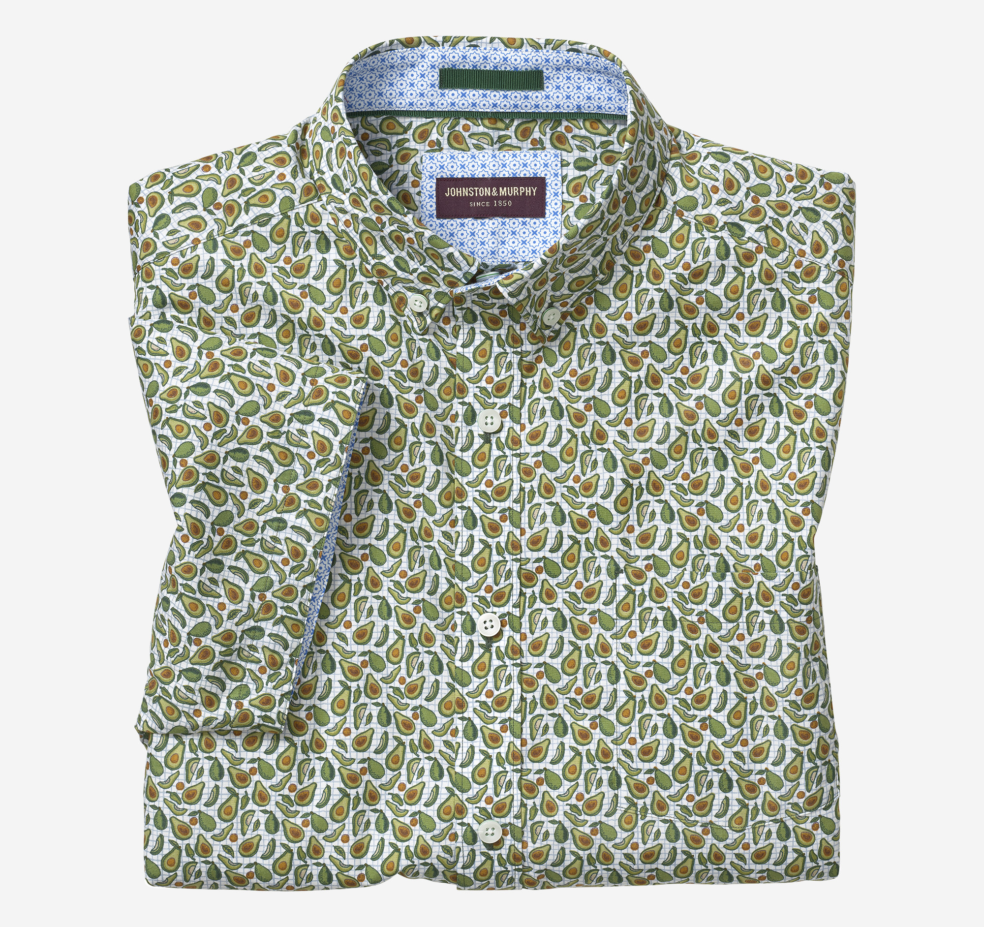 Tshirt 1781B- Cotton100% Jersey- Short Sleeve/ Vine Rope Print- Moss Green