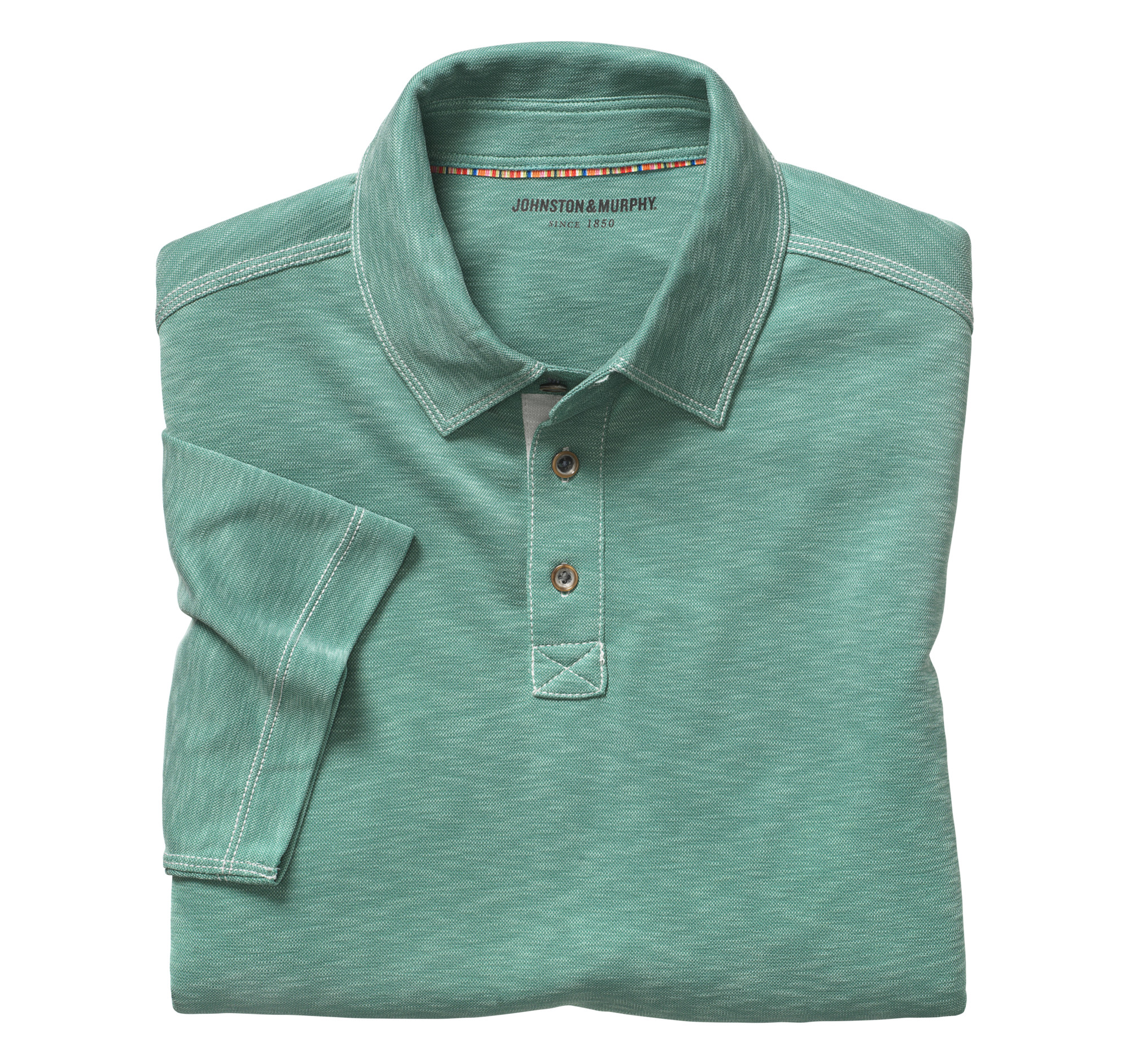 Vintage Slub Polo Johnston & Murphy